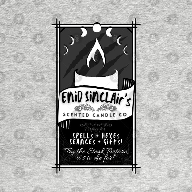 Enid Sinclair's Scented Candle Company! Wednesday Inspired by Kraken Sky X TEEPUBLIC